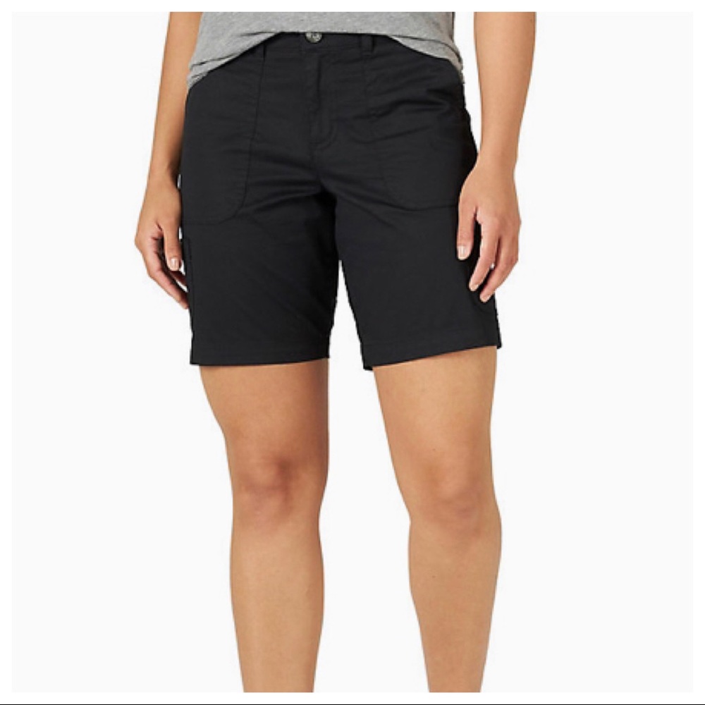 HURLEY Women Black Long Chinos Shorts | 11